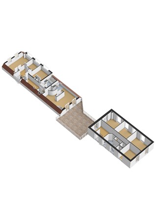 Floorplan - Valkenburgseweg 31, 2223 KA Katwijk